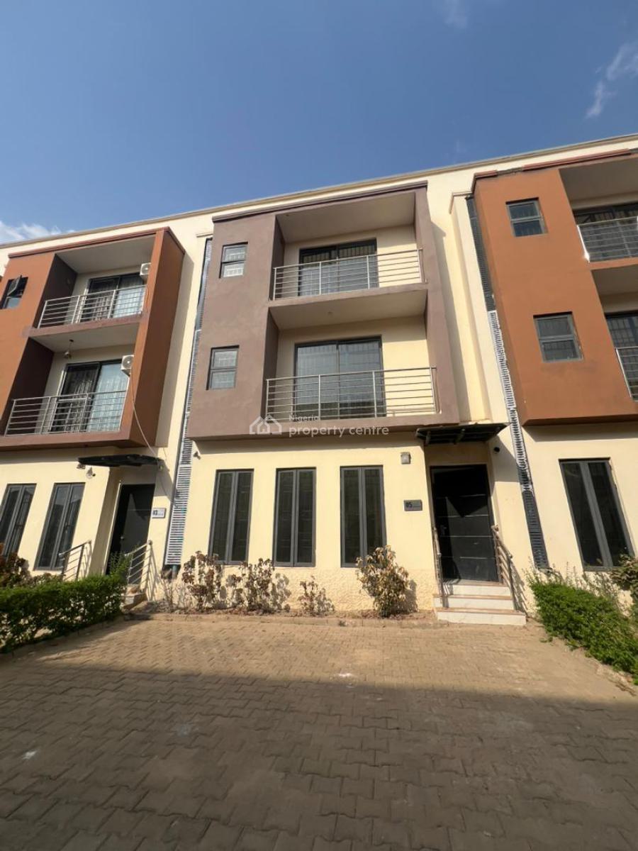 a Newly Built 4 Bedroom Terrace Duplex with an Attached Bq, Apo-dutse, Apo, Abuja, Terraced Duplex for Sale