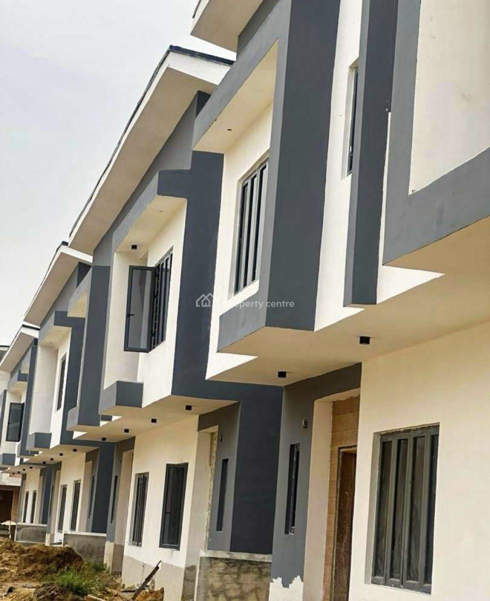 Furnished 2 Bedroom  Terrace with Bq, The Ambience C of O Located Oko-ado Behind Lagos Business, Sangotedo, Ajah, Lagos, Terraced Duplex for Sale