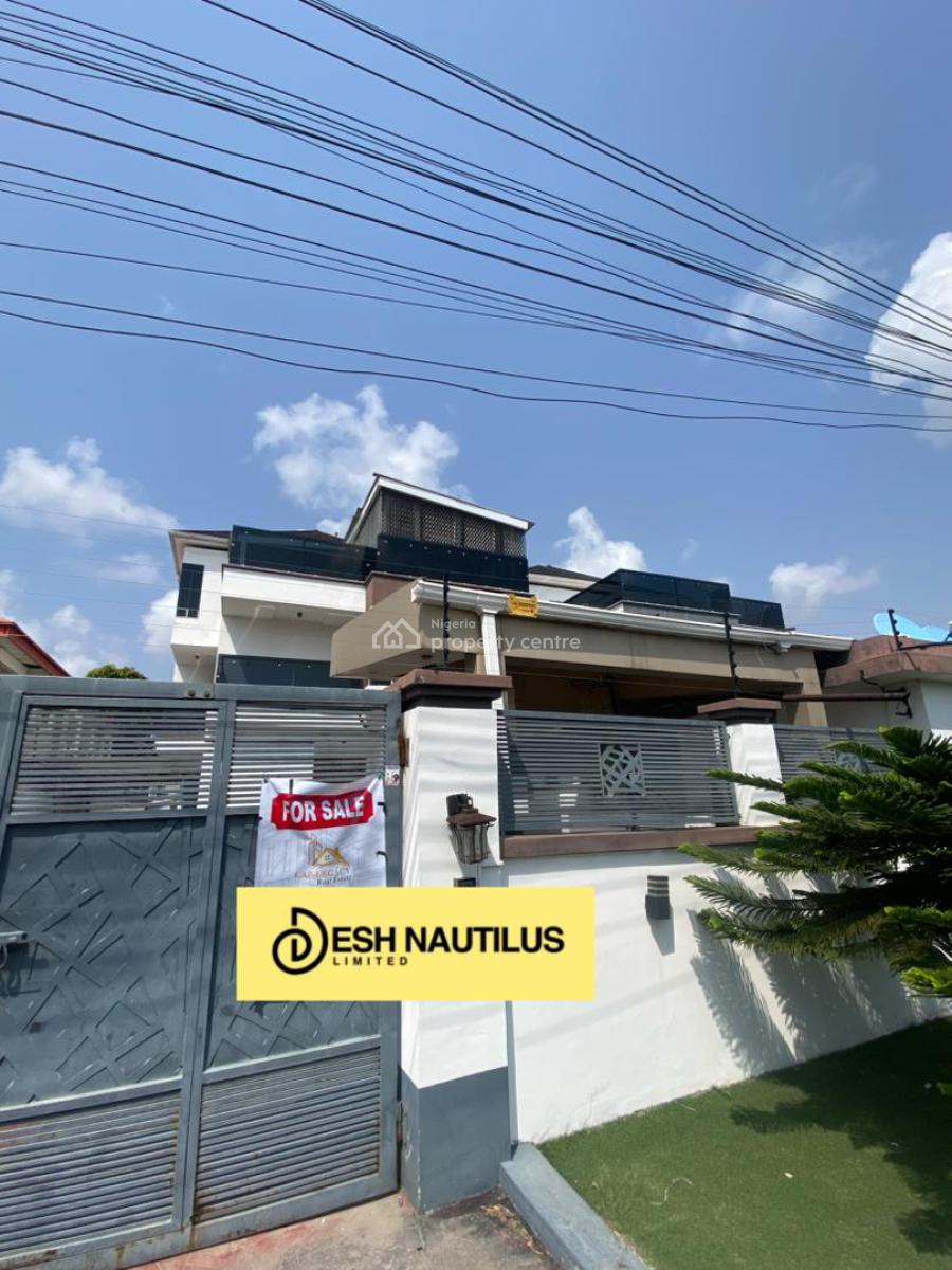 Fully Furnished 5 Bedroom Mansion with Private Pool & Lounge, Lekki Phase 1, Lekki, Lagos, Detached Duplex for Sale