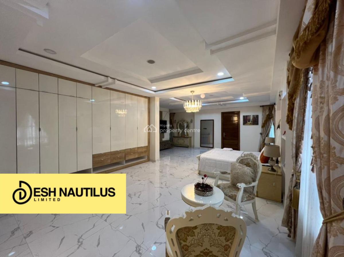Fully Furnished 5 Bedroom Mansion with Private Pool & Lounge, Lekki Phase 1, Lekki, Lagos, Detached Duplex for Sale
