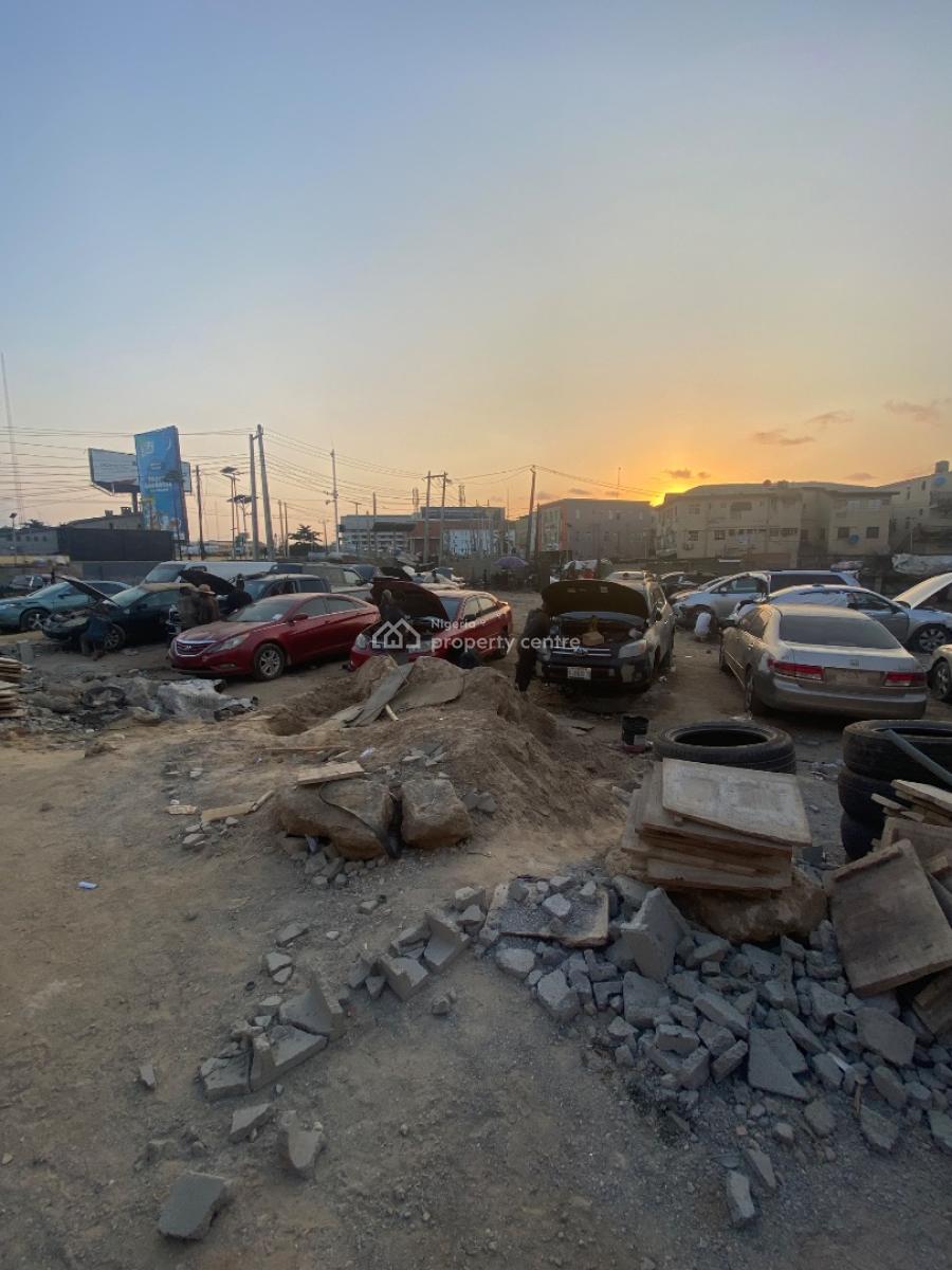 Bare Corner-piece Commercial Land, Mobolaji Bank Anthony Way, Ikeja, Lagos, Commercial Land for Sale