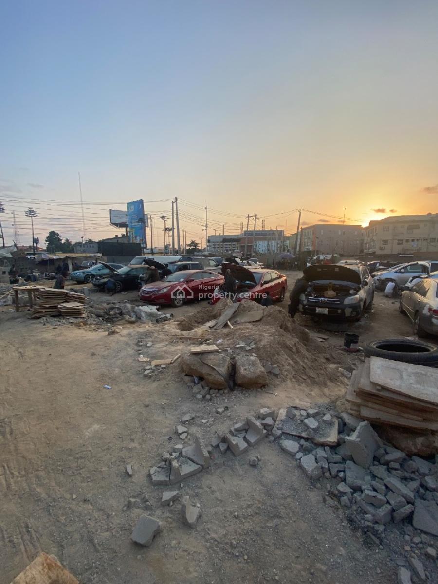 Bare Corner-piece Commercial Land, Mobolaji Bank Anthony Way, Ikeja, Lagos, Commercial Land for Sale
