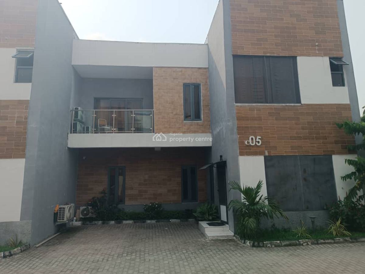Fully Furnished and Spacious 4 Bedroom Corner Unit, Alverton Estate ,ajayi Apata Beside Fara Park, Sangotedo, Ajah, Lagos, Terraced Duplex for Sale