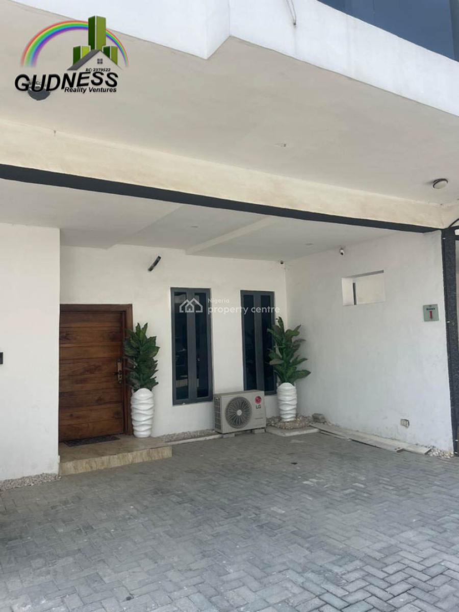 4 Bedroom Terrace Duplex with Inverter with Four Batteries Solar, Ikota, Lekki, Lagos, House for Sale