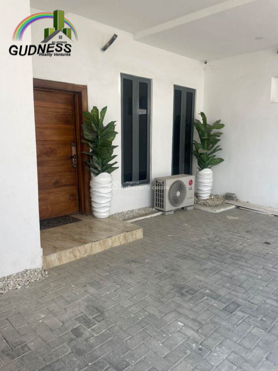 4 Bedroom Terrace Duplex with Inverter with Four Batteries Solar, Ikota, Lekki, Lagos, House for Sale