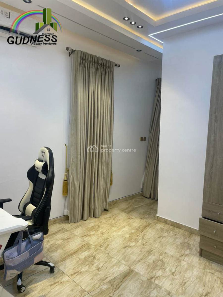 4 Bedroom Terrace Duplex with Inverter with Four Batteries Solar, Ikota, Lekki, Lagos, House for Sale