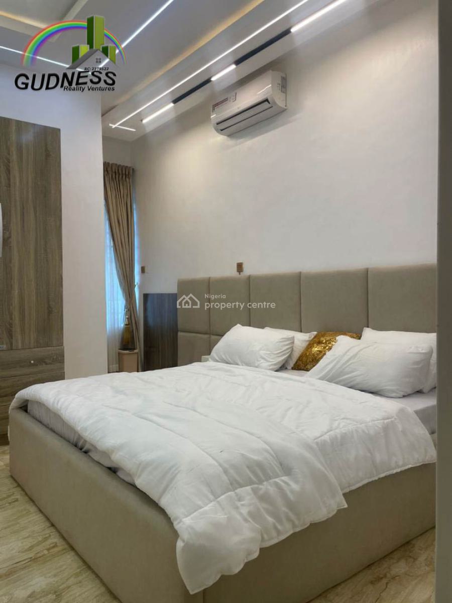 4 Bedroom Terrace Duplex with Inverter with Four Batteries Solar, Ikota, Lekki, Lagos, House for Sale