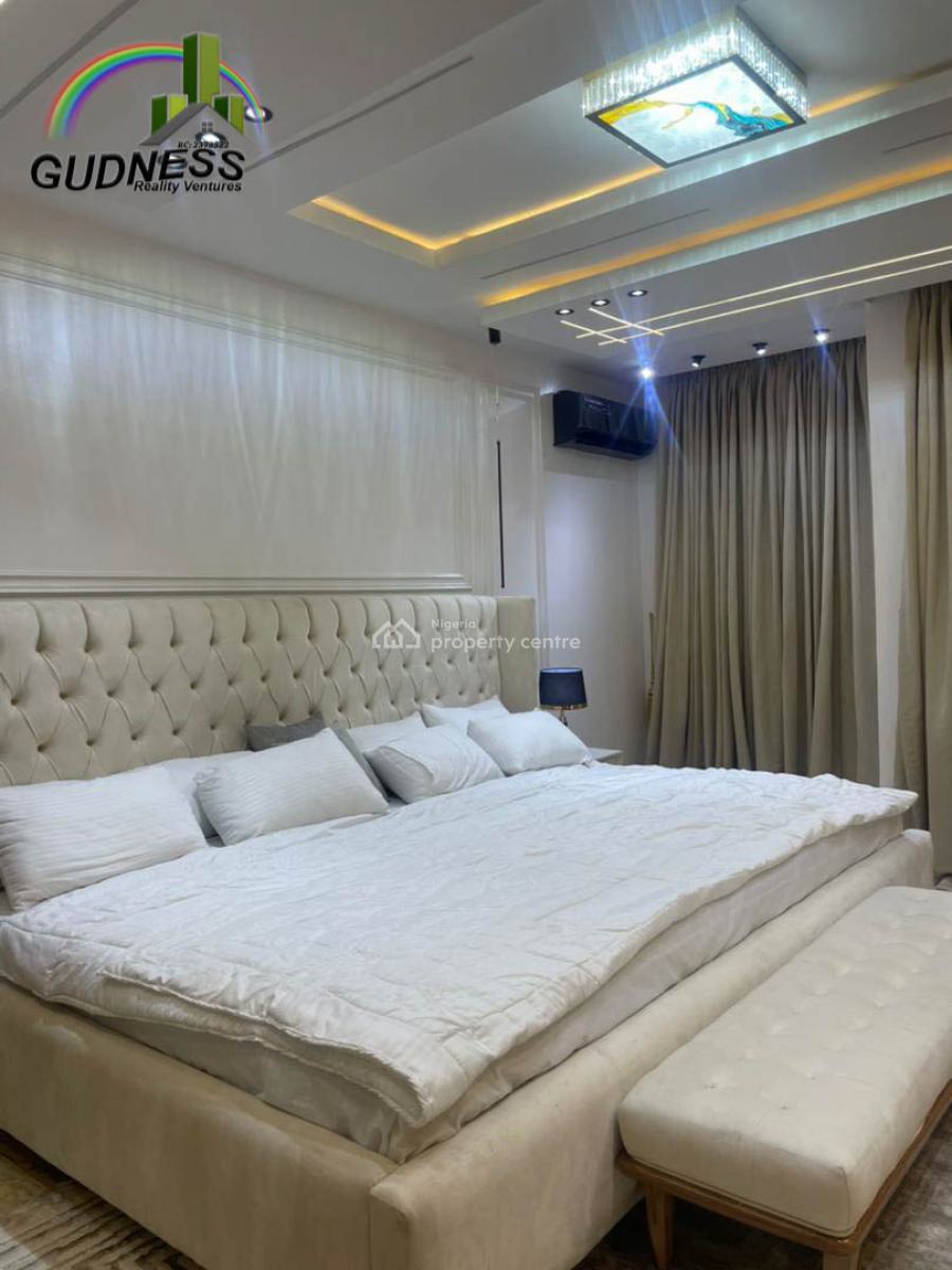 4 Bedroom Terrace Duplex with Inverter with Four Batteries Solar, Ikota, Lekki, Lagos, House for Sale