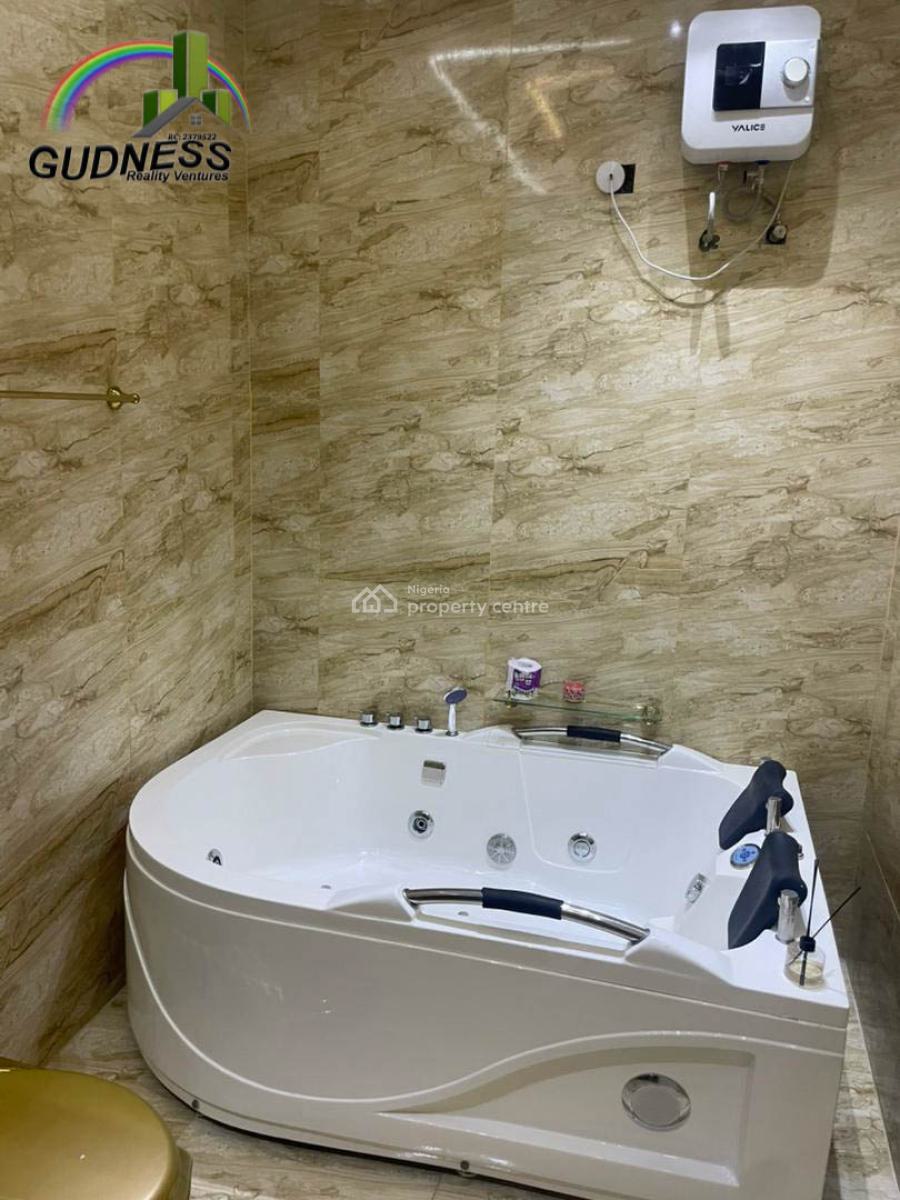 4 Bedroom Terrace Duplex with Inverter with Four Batteries Solar, Ikota, Lekki, Lagos, House for Sale