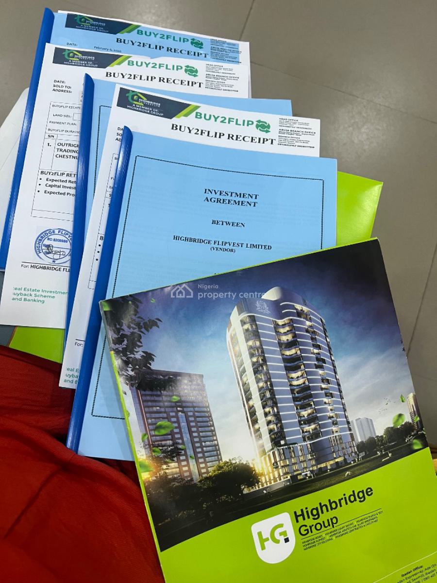 Buy2flip Vest, Highbridge Flipvest, Oribanwa, Ibeju Lekki, Lagos, Land Joint Venture