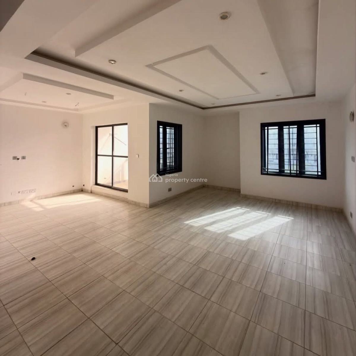 Newly Built 4 Bedroom Terrace Duplex with Bq, Guzape District, Abuja, Terraced Duplex for Sale