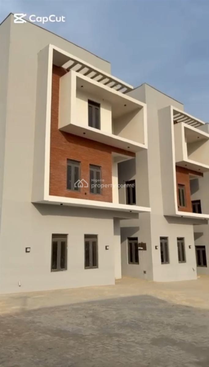 4bedrooms Terrace Duplex with Bq, Tarred Road, Mabushi, Abuja, Terraced Duplex for Rent