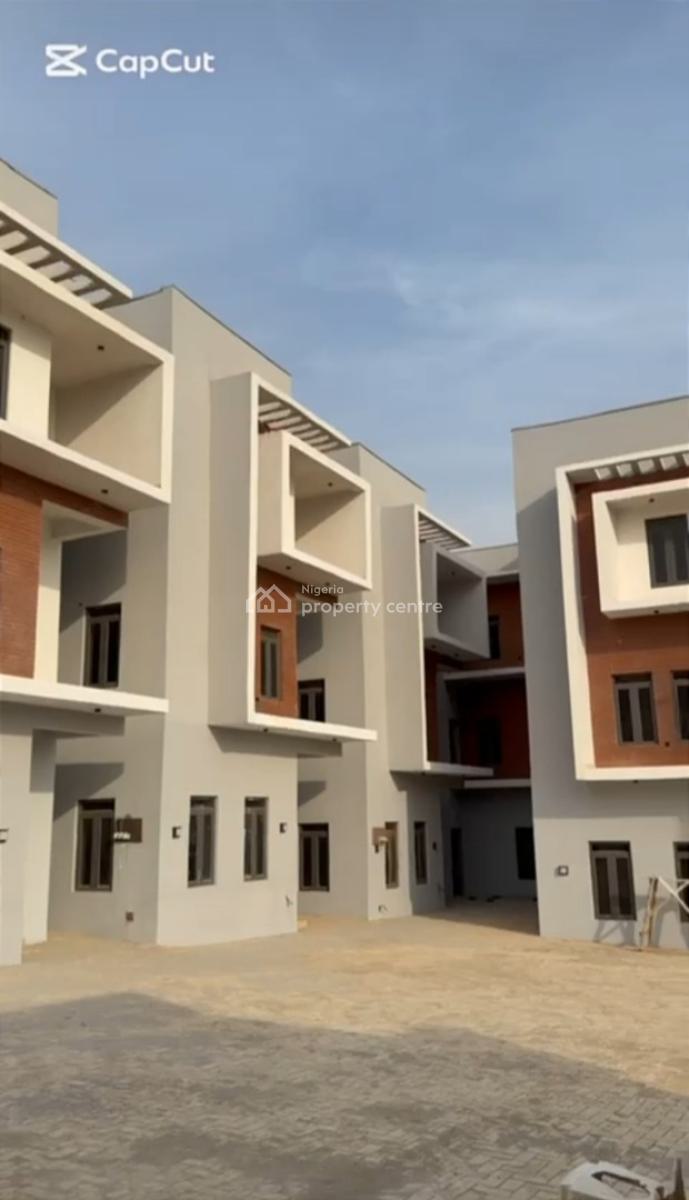 4bedrooms Terrace Duplex with Bq, Tarred Road, Mabushi, Abuja, Terraced Duplex for Rent