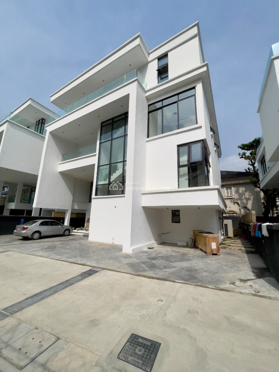 Uniquely Designed 5 Bed Fully Detached Luxury Home with Elevator, Pool, Old Ikoyi, Ikoyi, Lagos, Detached Duplex for Sale