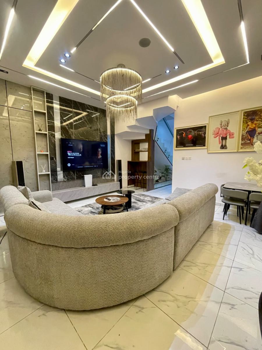 Tastefully Furnished 4 Bed Semi Detached Duplex with Bq, Orchid, Lekki, Lagos, Semi-detached Duplex for Sale