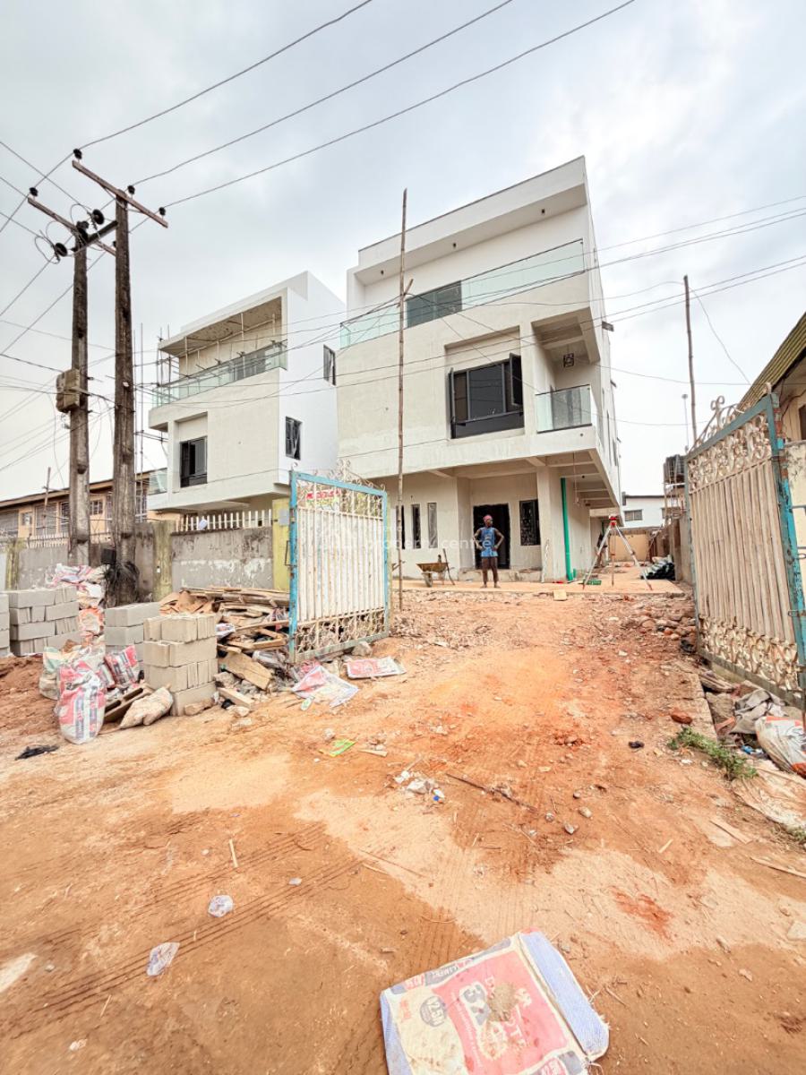 Newly Built 4 Bedroom Fully Detached Duplex in a Secured Estate, Adeniyi Jones, Ikeja, Lagos, Detached Duplex for Sale