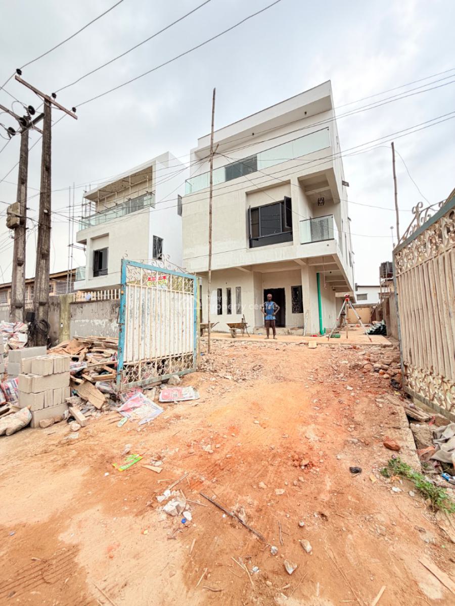Newly Built 4 Bedroom Fully Detached Duplex in a Secured Estate, Adeniyi Jones, Ikeja, Lagos, Detached Duplex for Sale