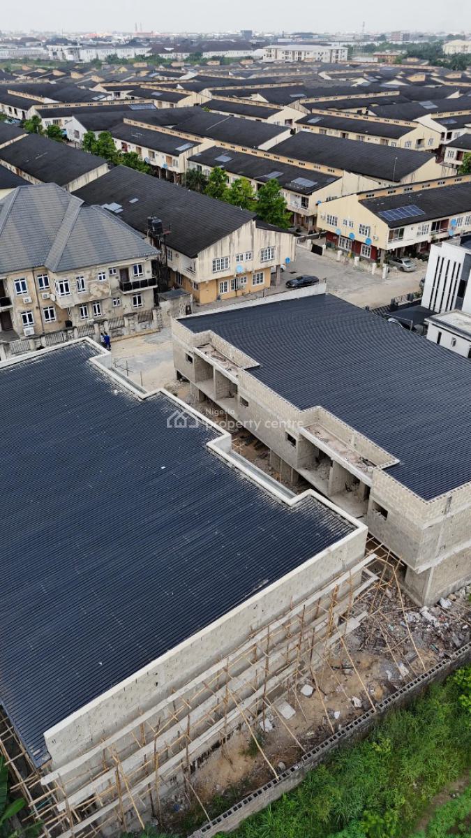 Standard 3 Bedroom Terrace with Bq, Sangotedo, Ajah, Lagos, Terraced Duplex for Sale