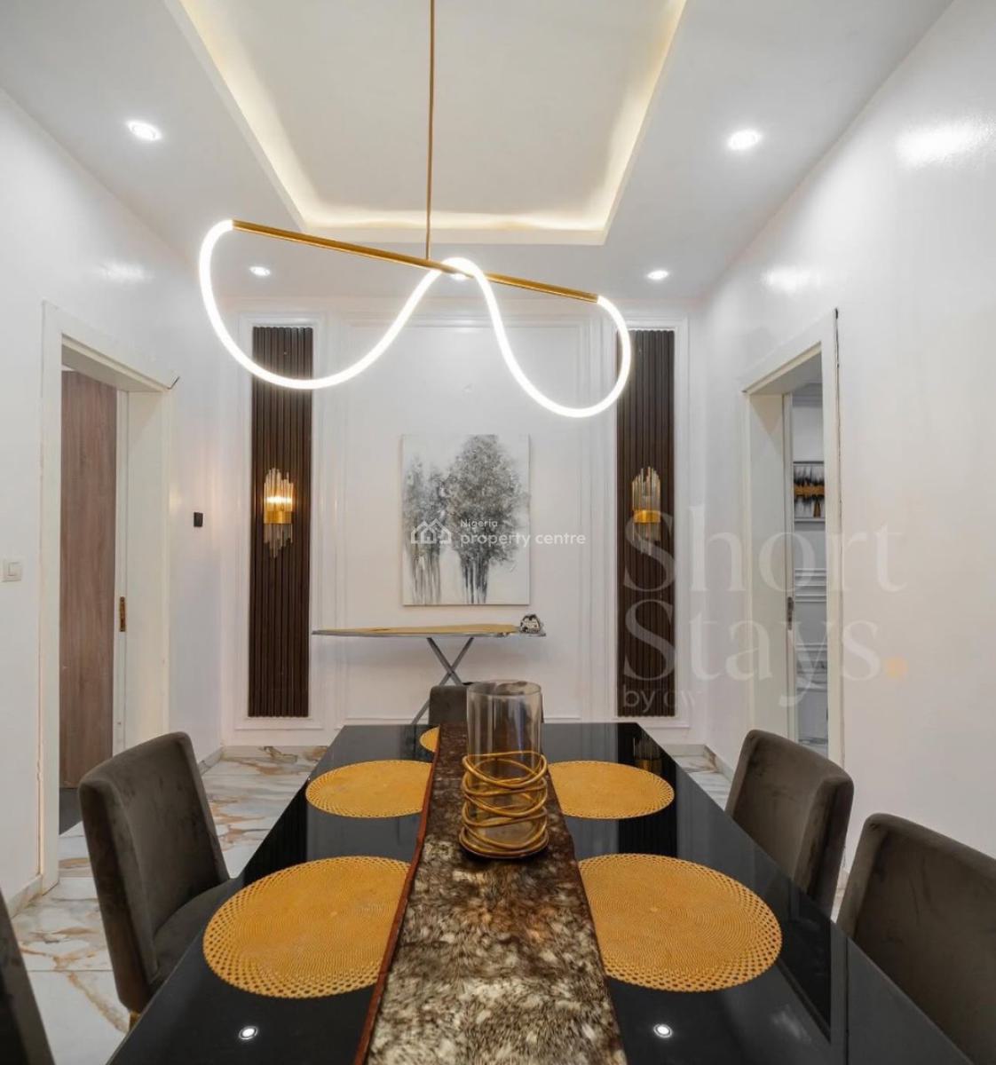 Luxury Waterfront 3bedrooms Penthouse Fully Furnished, Lekki Phase 1, Lekki, Lagos, House for Rent