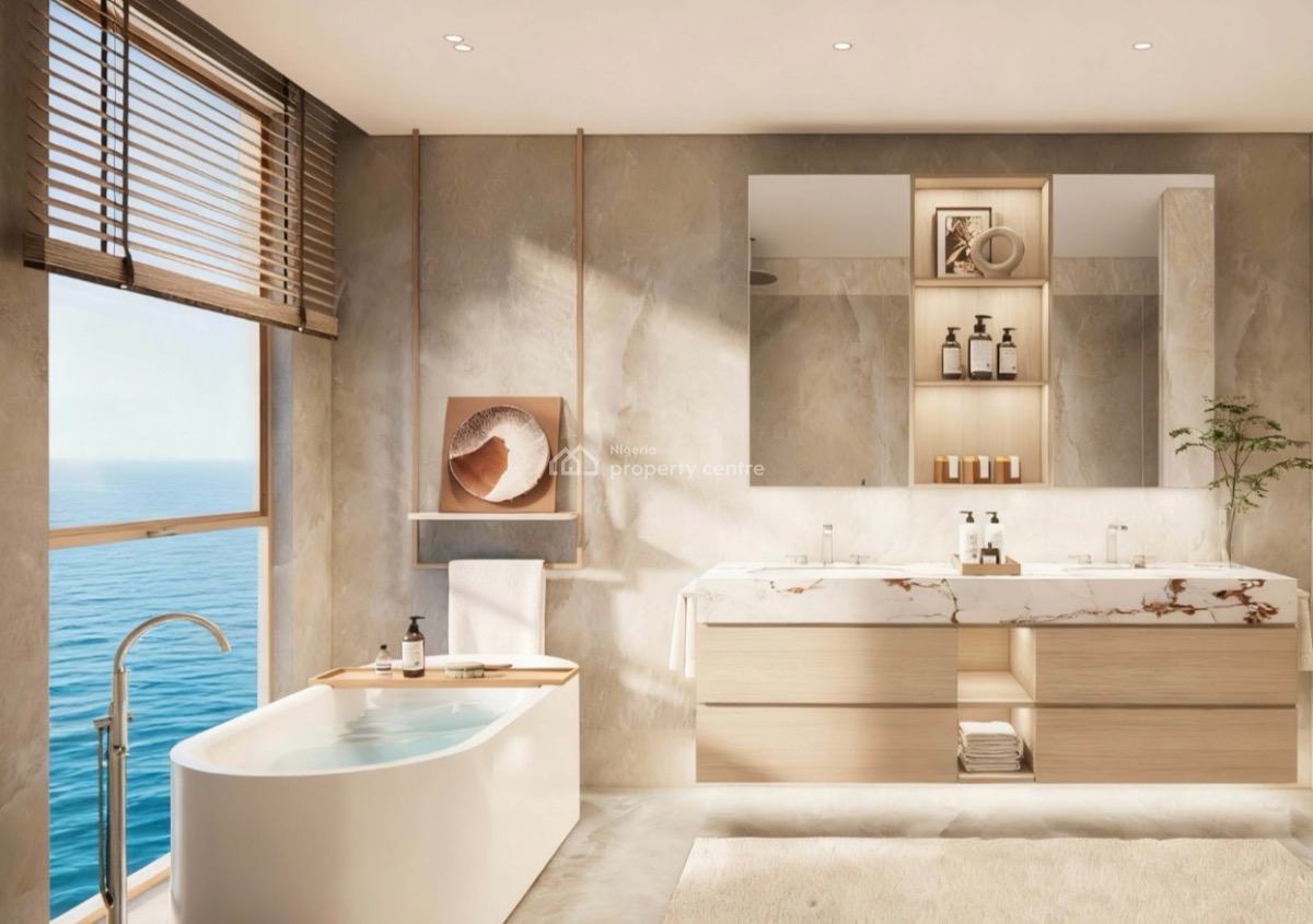 Waterfront 4 Bedroom Penthouse + 2 Bq, Swimming Pool, Gym Etc, Lekki Phase 1, Lekki, Lagos, Flat / Apartment for Sale