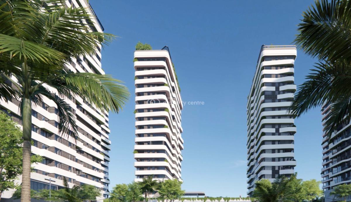 Waterfront Miniflat/1 Bedroom Flat + Swimming Pool, Gym Etc, Lekki Phase 1, Lekki, Lagos, Mini Flat (room and Parlour) for Sale