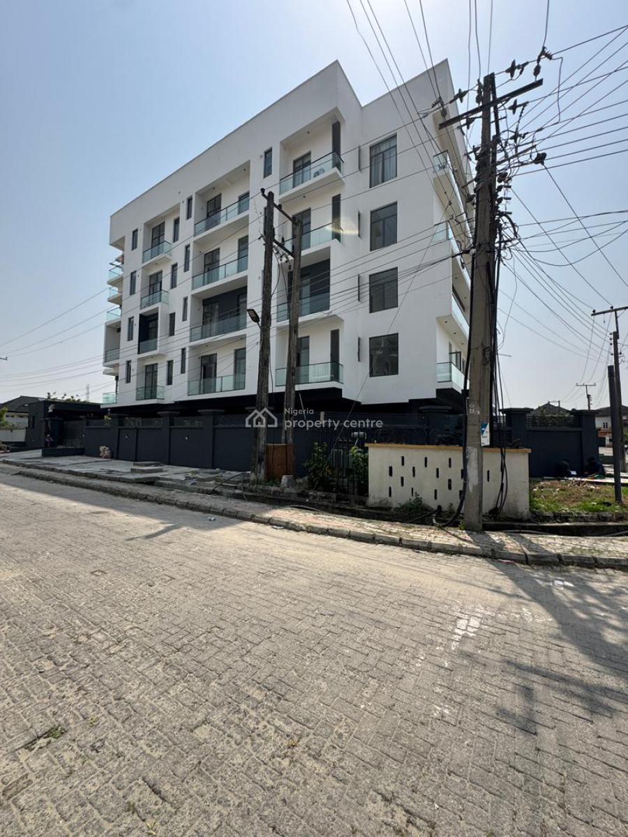 Investment Worthy 2 Bedroom Apartment  with Bq, Swimming Pool, Elevato, Lekki Phase 1, Lekki, Lagos, Flat / Apartment for Sale