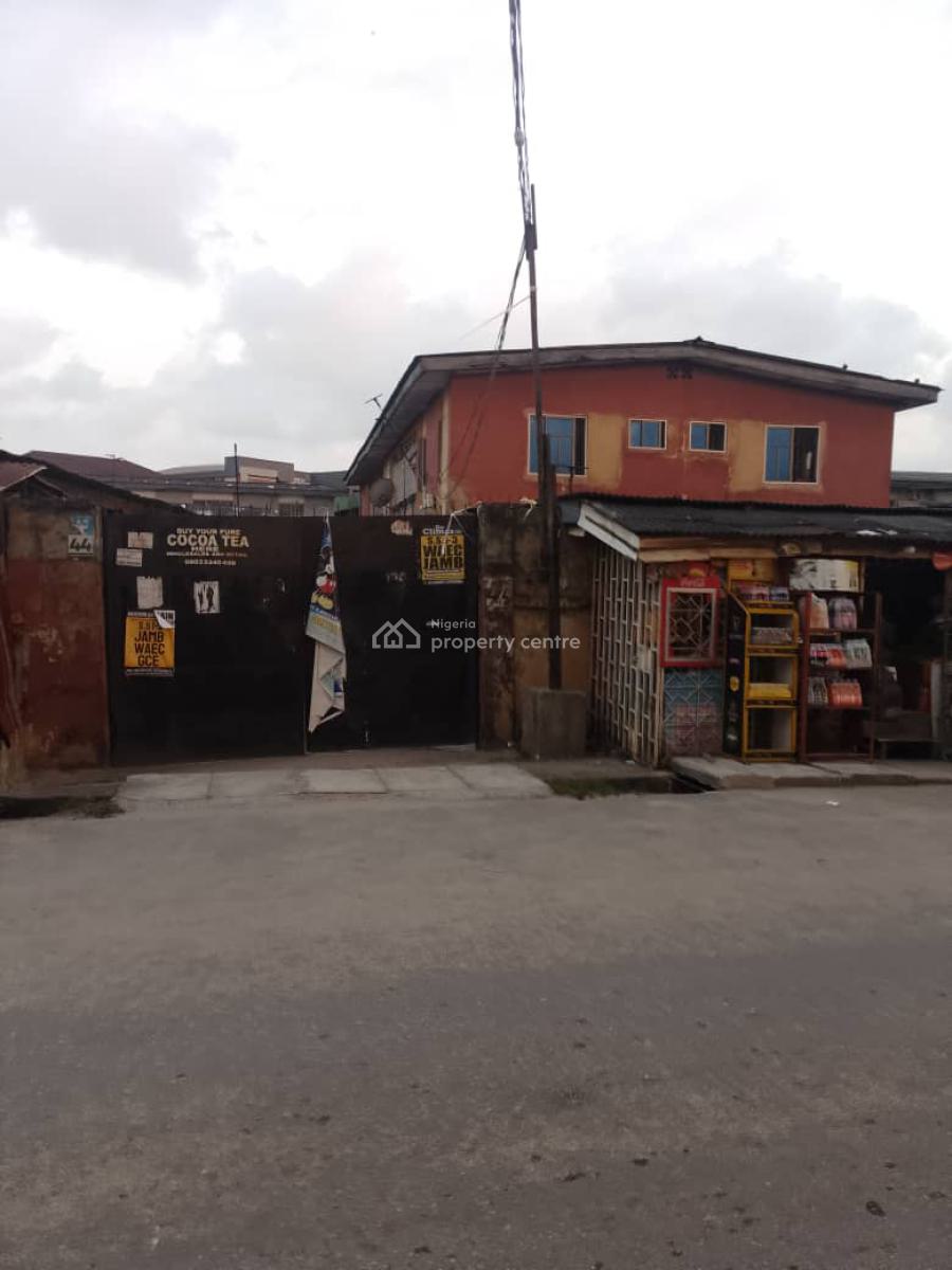 Block of 4 Units of 3bedroom Flats, 2 Units of Single Rooms at The Bac, Ilamoye Street, Off Adeshina Road, Ijeshatedo, Surulere., Surulere, Lagos, Block of Flats for Sale