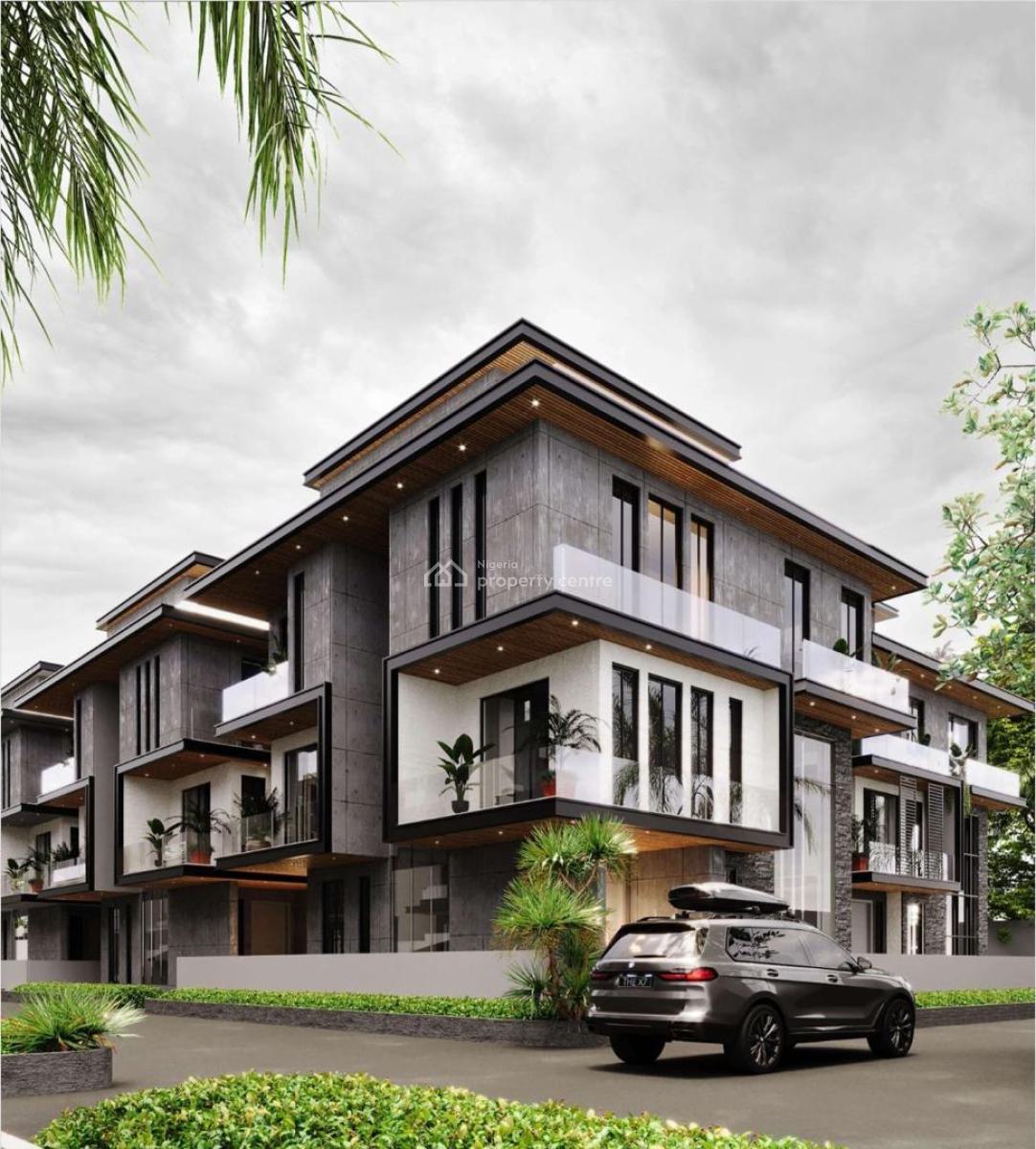 Brand New Luxury 5 Bedroom Detached House + Bq, Swimming Pool Etc, Banana Island, Ikoyi, Lagos, Detached Duplex for Sale