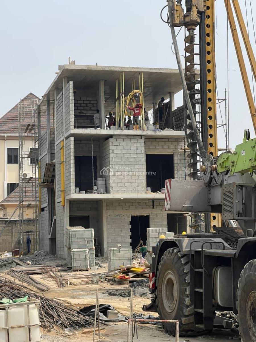 Brand New Luxury 5 Bedroom Detached House + Bq, Swimming Pool Etc, Banana Island, Ikoyi, Lagos, Detached Duplex for Sale