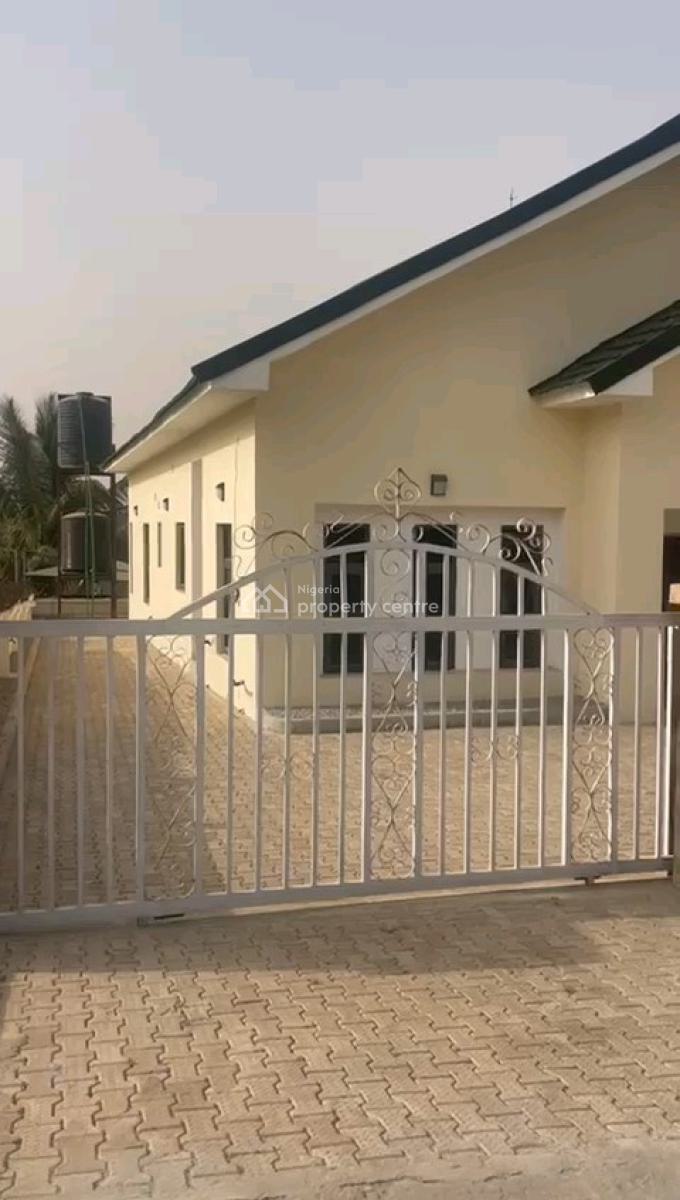 Spacious 3-bedroom Finished Bungalow Available -- Move-in Ready, By Nizamiye Hospital, Idu Industrial, Abuja, Detached Bungalow for Rent