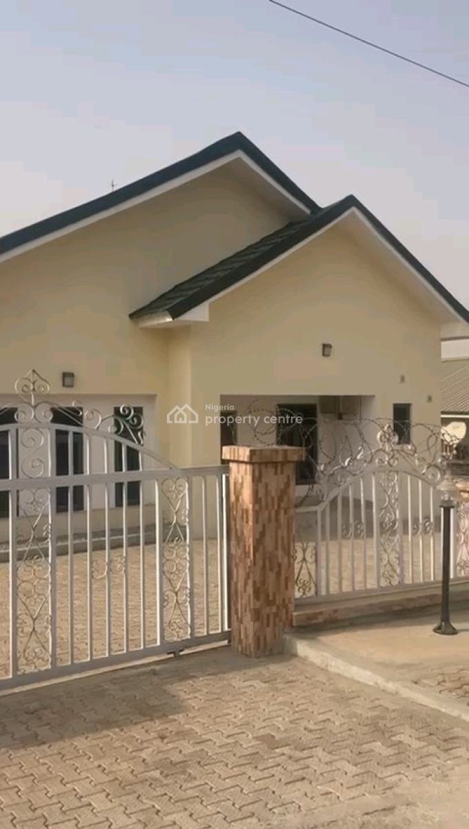 Spacious 3-bedroom Finished Bungalow Available -- Move-in Ready, By Nizamiye Hospital, Idu Industrial, Abuja, Detached Bungalow for Rent