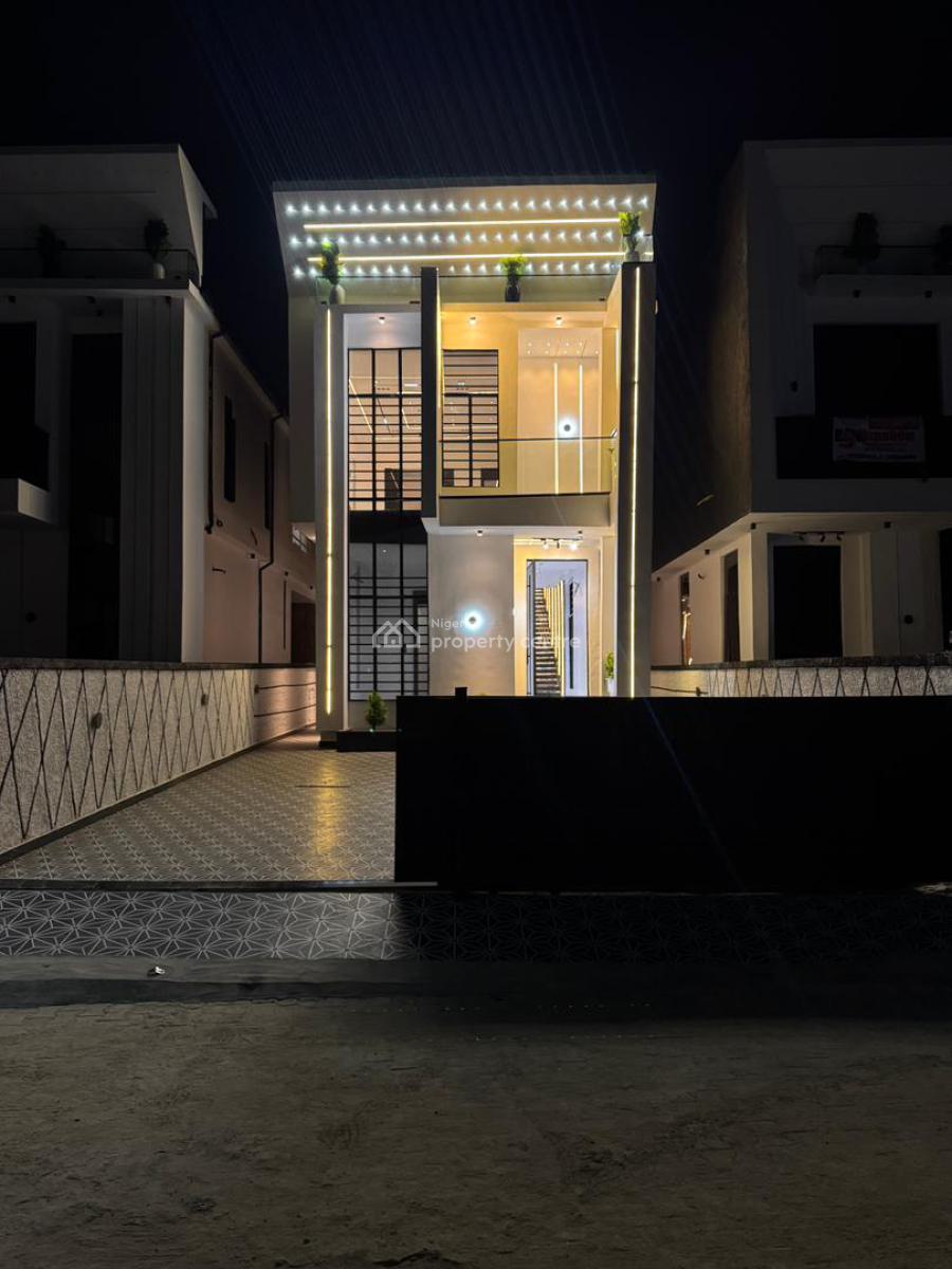 5bedroom Detached Duplex House with Bq Swimmingpool Gym Cinema, Lekki Palm City Estate, Ajah, Lagos, Detached Duplex for Sale