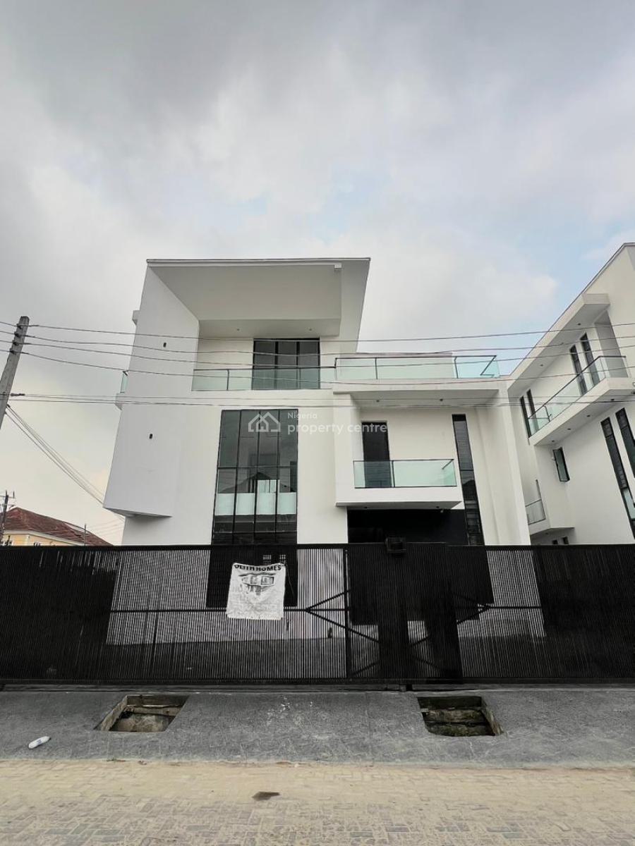 Luxury 5-bedroom Fully Detached House with Boys Quarters, Pool, Osapa London, Osapa, Lekki, Lagos, Detached Duplex for Sale