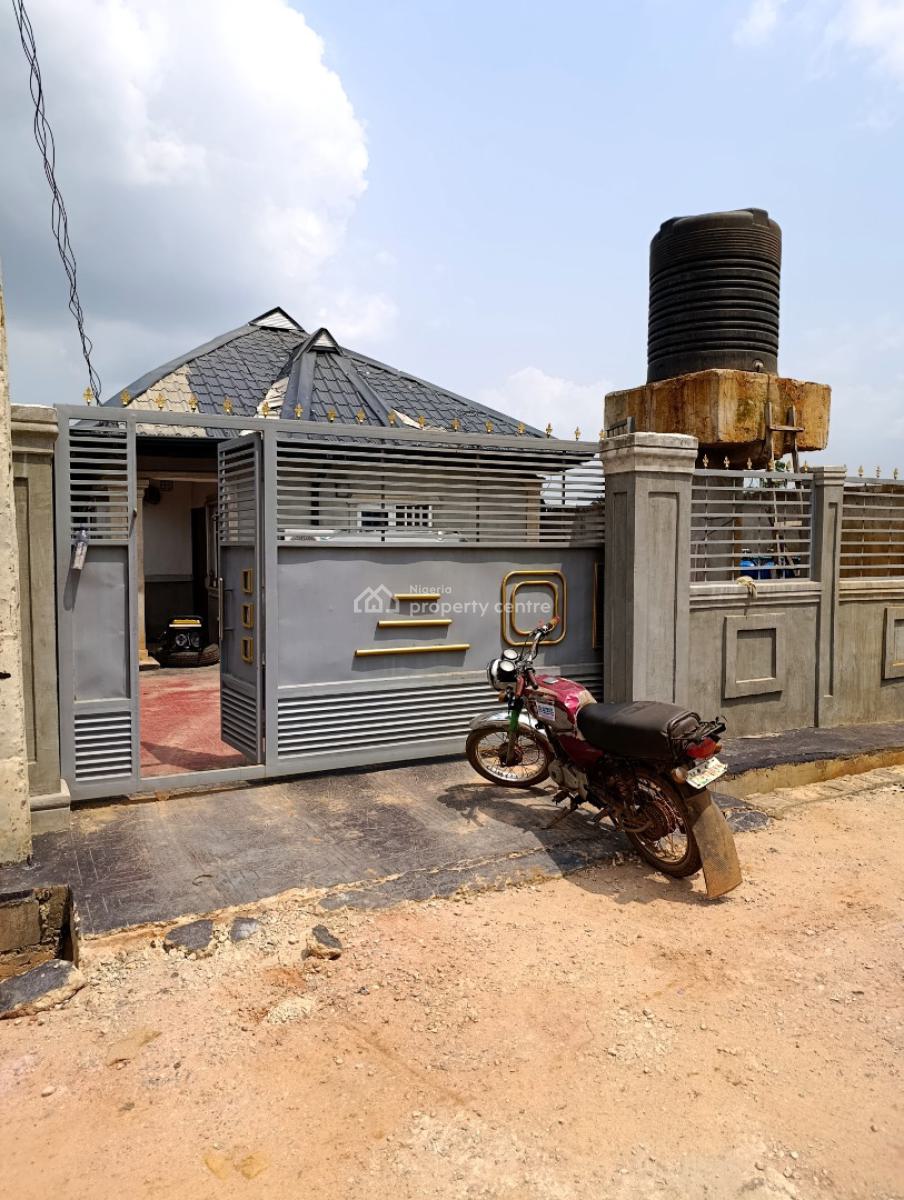 Modern 3 Bedroom Bungalow on Half Plot of Land, Shimawa, Mowe Town, Ogun, Detached Bungalow for Sale