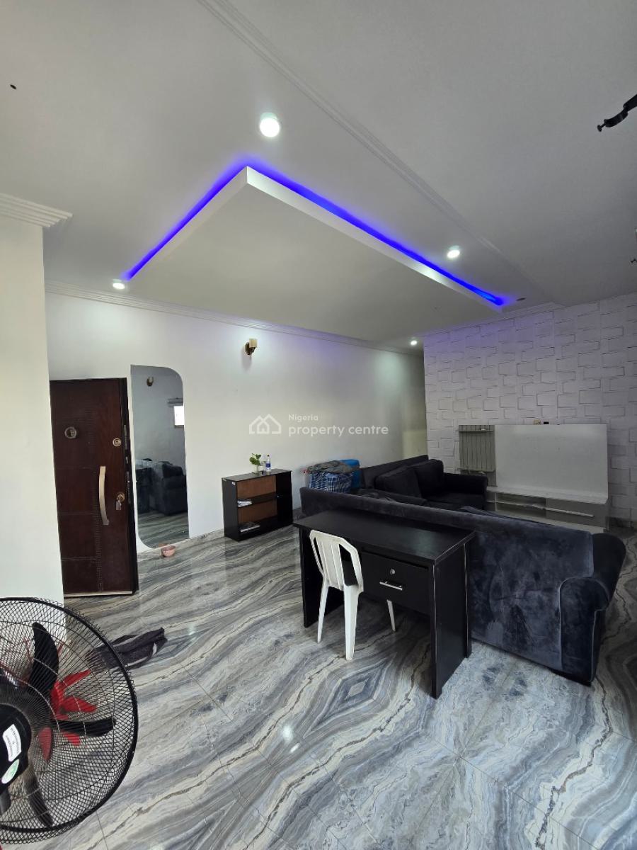 Spacious 1bedroom (room and Palour) Upstairs with Balcony, Abraham Adesanya Bus Stop, Ajah, Lagos, Mini Flat (room and Parlour) for Rent