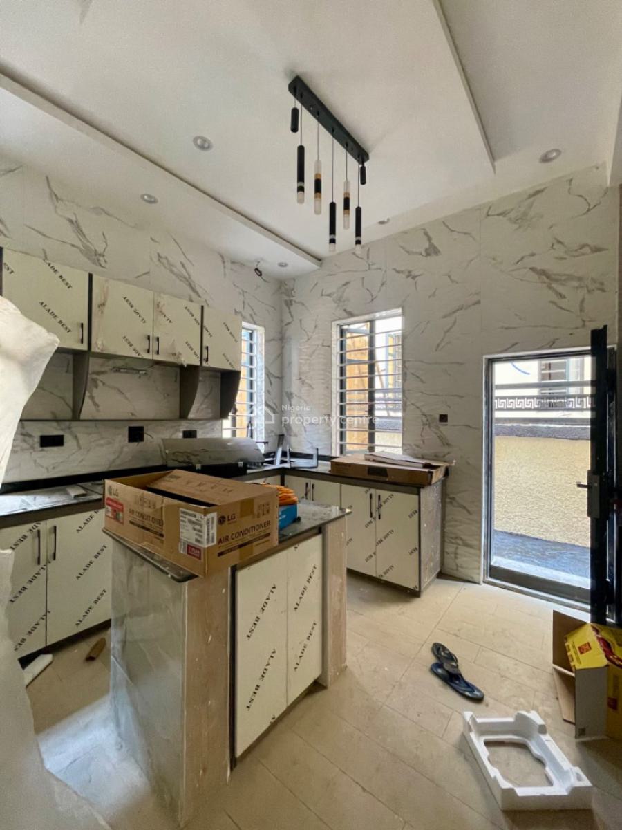 Newly Built 4 Bedrooms Semi Detached -duplex House with Bq, Ogba, Ikeja, Lagos, Semi-detached Duplex for Sale