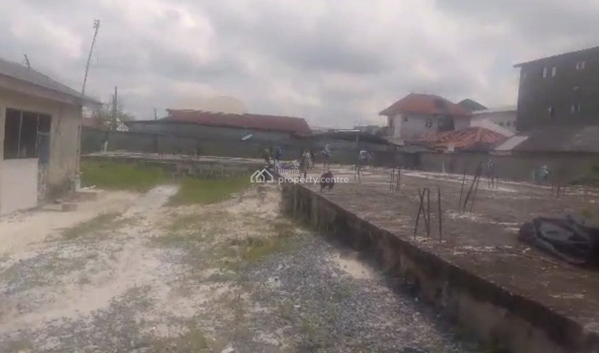 Fenced Land Measuring 1000 Sqm +german Floor Foundation, Imalete Alafia, Ibeju Lekki, Lagos, Mixed-use Land for Sale