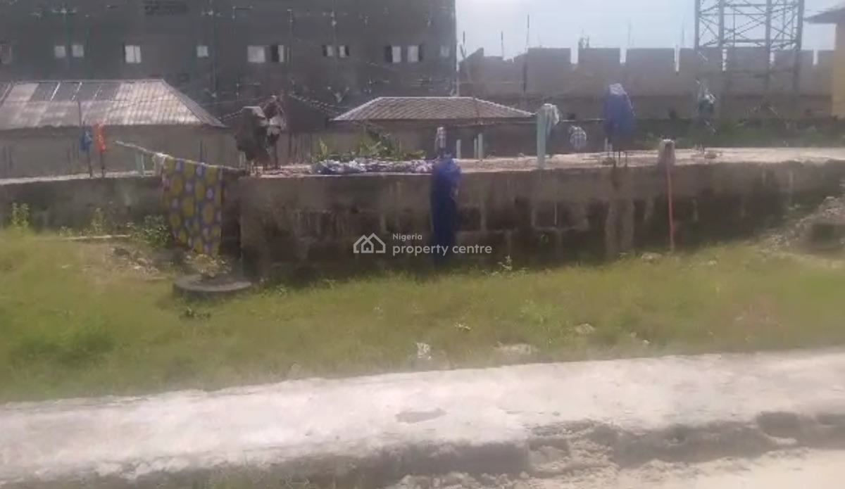 Fenced Land Measuring 1000 Sqm +german Floor Foundation, Imalete Alafia, Ibeju Lekki, Lagos, Mixed-use Land for Sale