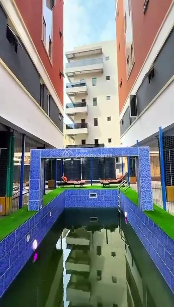 Fully Serviced 2 Bedroom Flat Ensuit with Bq, Pool,gym, Off Freedom Way, Lekki Phase 1, Lekki, Lagos, Flat / Apartment for Rent