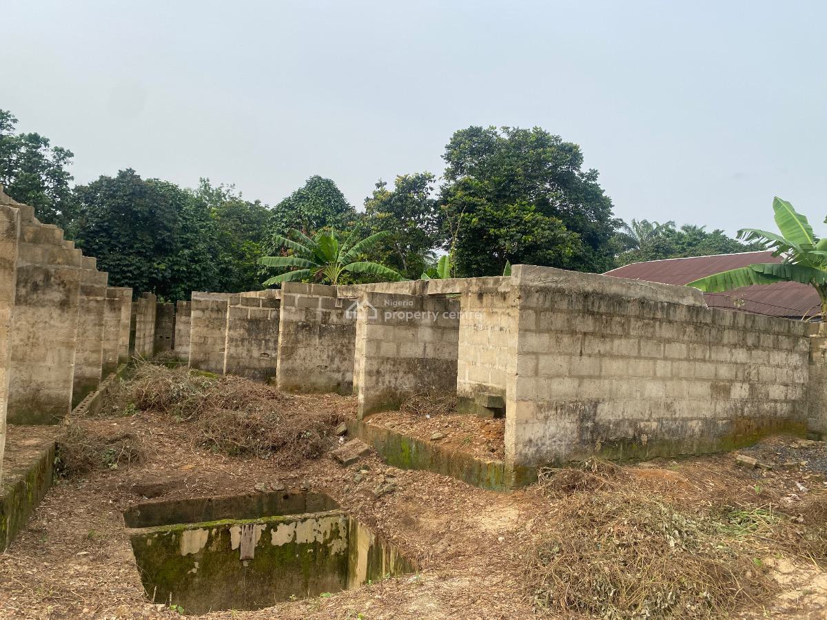 Uncompleted 12-room Self-contained Block at Lintel Level, Close to College of Education, Afaha Nsit, Etinan, Akwa Ibom, Block of Flats for Sale