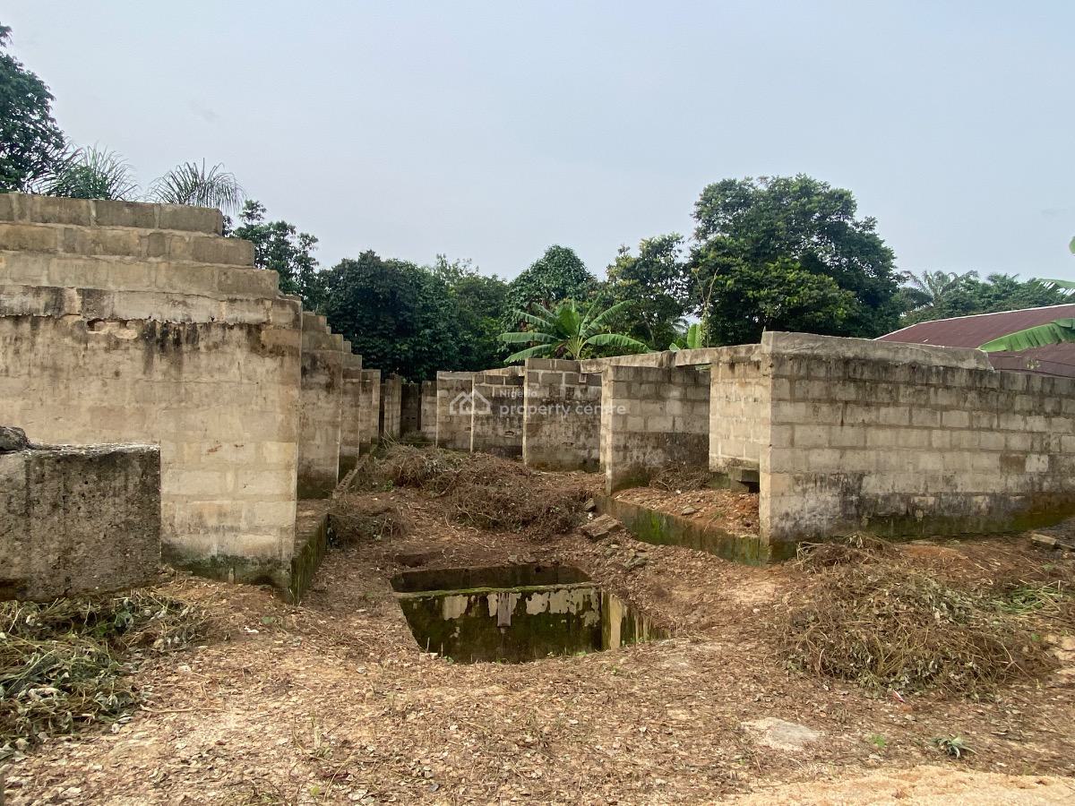 Uncompleted 12-room Self-contained Block at Lintel Level, Close to College of Education, Afaha Nsit, Etinan, Akwa Ibom, Block of Flats for Sale