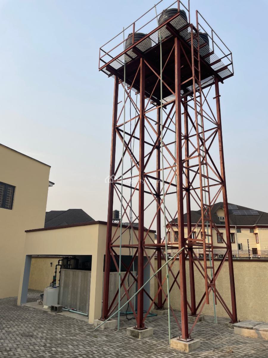 Well Built and Serviced 4 Bedroom Detached Duplex with Swimming Pool, Ralph J Karerien Crescent, Scheme 2, Lekki Phase 2, Lekki, Lagos, Detached Duplex for Rent