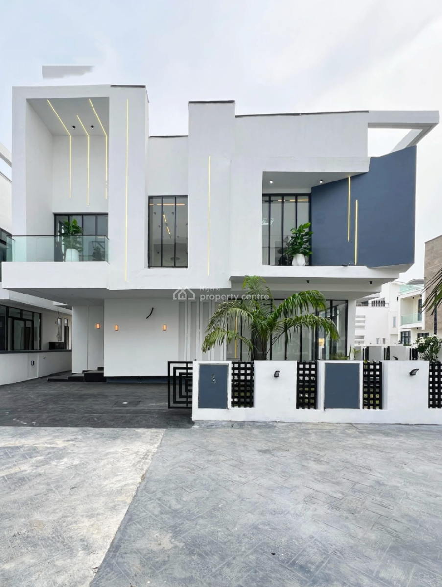 Super Luxurious 5 Bedroom Home with Special Features for You, Chevron, Lekki, Lagos, Detached Duplex for Sale