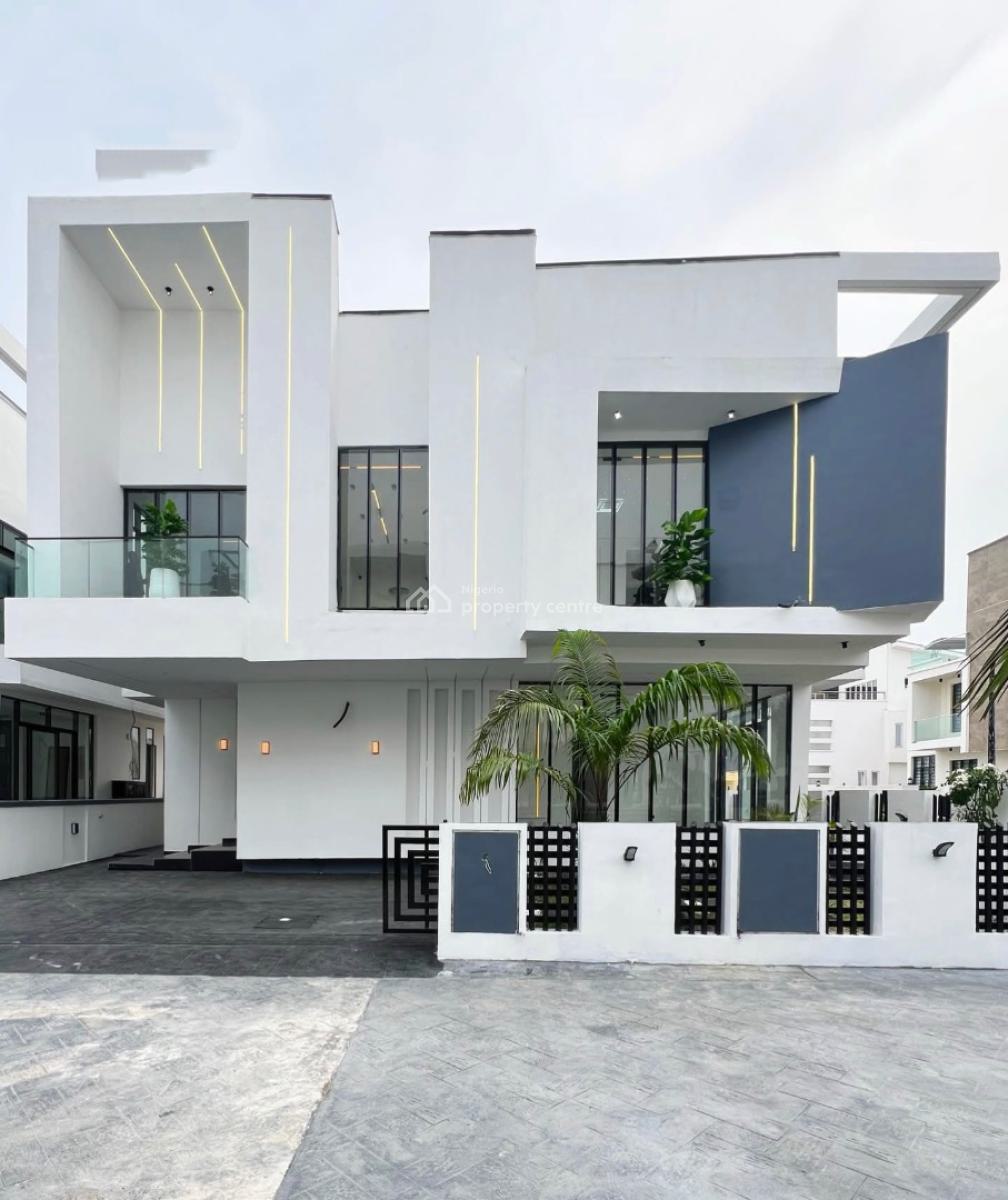 Super Luxurious 5 Bedroom Home with Special Features for You, Chevron, Lekki, Lagos, Detached Duplex for Sale