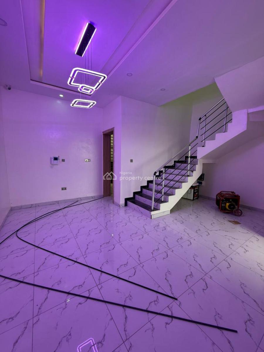 Luxury Built 3 Bedroom Terrace with Bq, Abraham Adesanya Ajah, Ajah, Lagos, Terraced Duplex for Sale