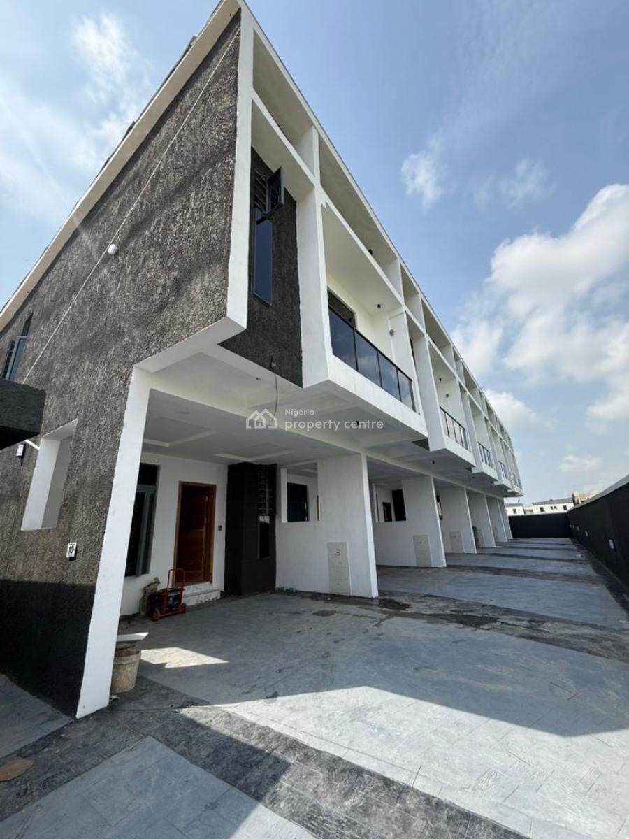 Luxury Built 3 Bedroom Terrace with Bq, Abraham Adesanya Ajah, Ajah, Lagos, Terraced Duplex for Sale