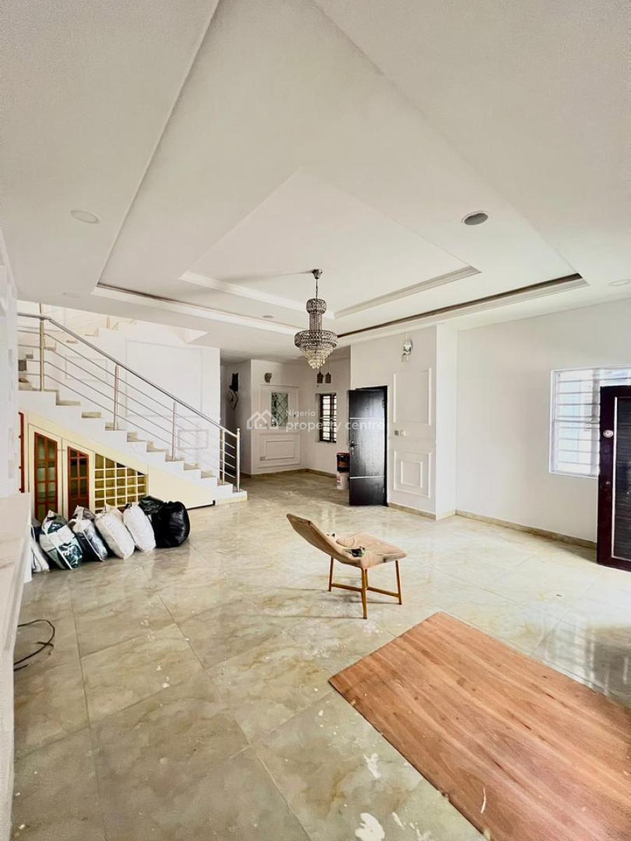 Spacious 5-bedroom Fully Detached House with Boys Quarters, Osapa London, Osapa, Lekki, Lagos, Detached Duplex for Rent