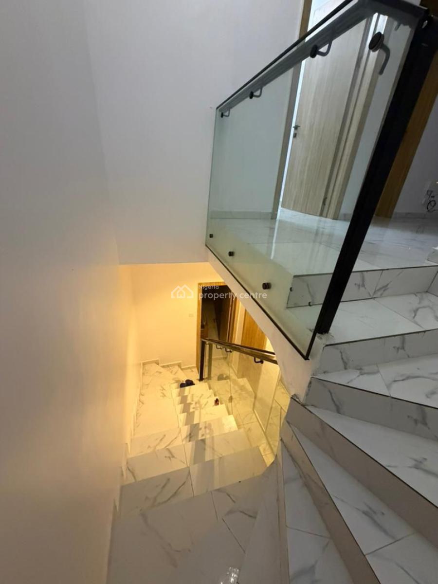 Self Compound & Partly Furnished 4 Bedroom Semi Detached with Bq, Orchid Road, Lekki, Lagos, Semi-detached Duplex for Sale