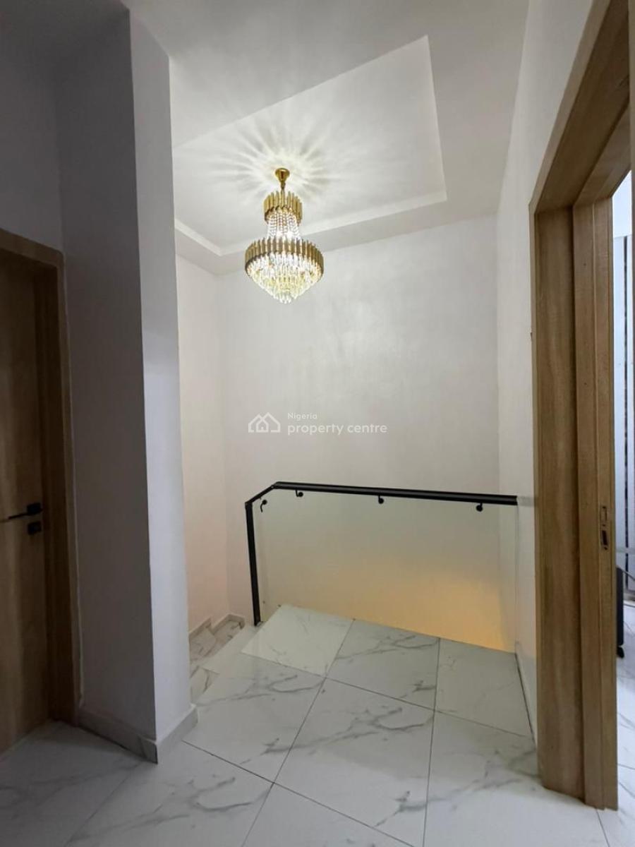 Self Compound & Partly Furnished 4 Bedroom Semi Detached with Bq, Orchid Road, Lekki, Lagos, Semi-detached Duplex for Sale