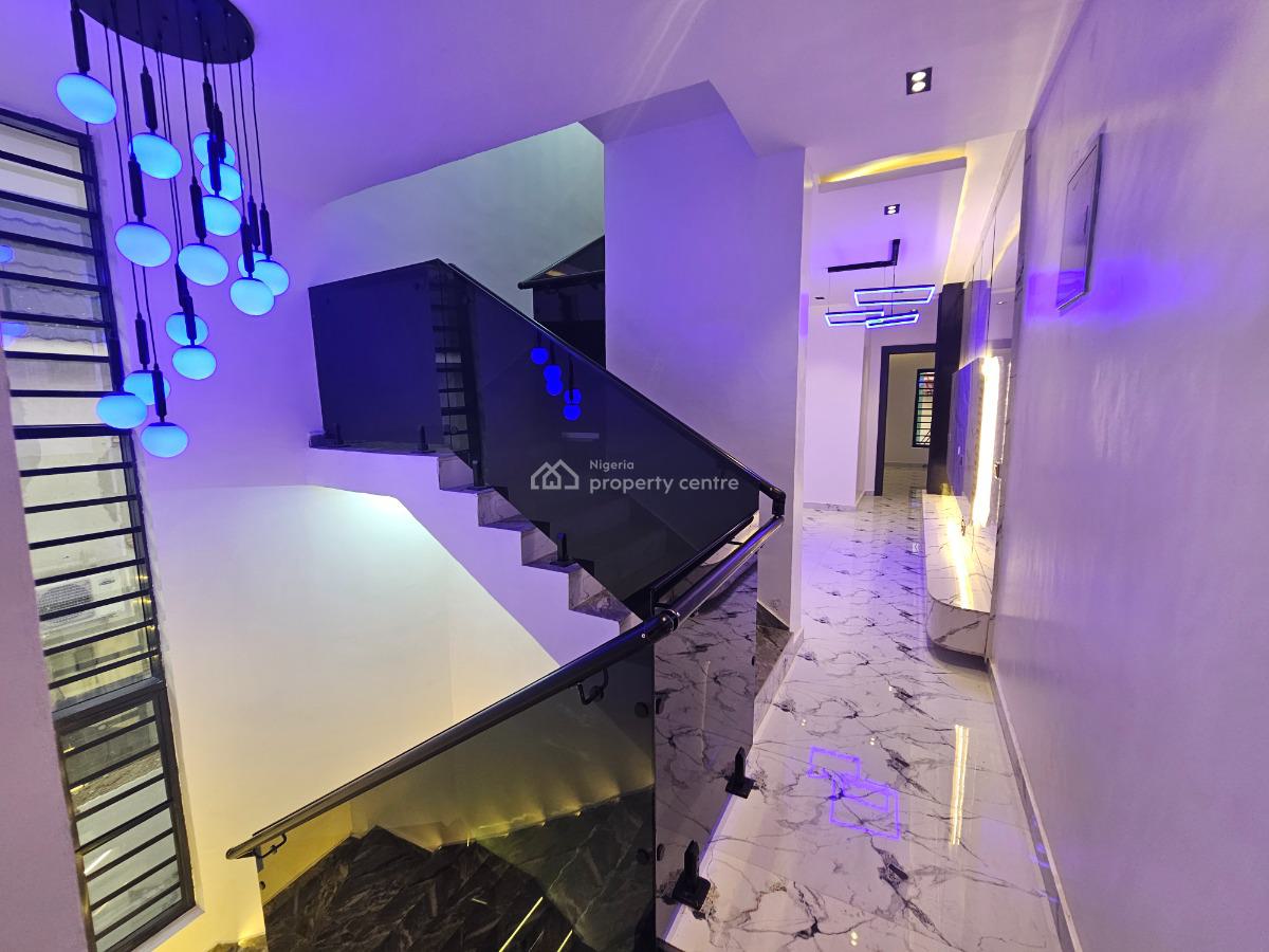 Luxury 5 Bedroom Semi Detached Duplex with Bq in an Estate, in an Estate, Adeniyi Jones, Ikeja, Lagos, Semi-detached Duplex for Sale